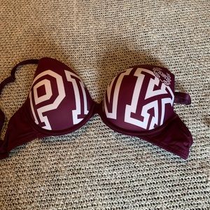 Victoria’s Secret pink bra. Barely worn